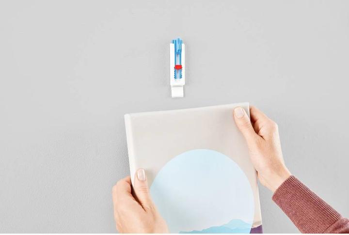 Actual product image tesa Adhesive nail for wallpaper & plaster, ideal for canvas & stretcher frames
