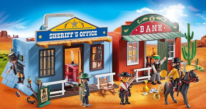 Actual product image Playmobil Driving Western City (70012)