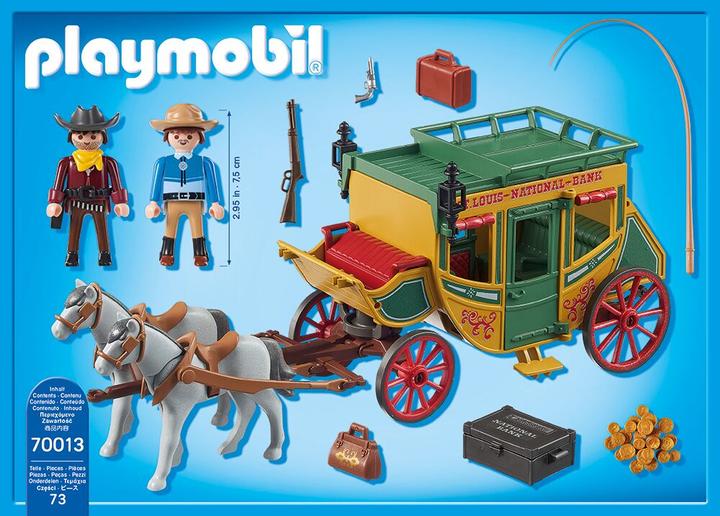 Image du produit Playmobil Transport occidental (70013, Playmobil Western)