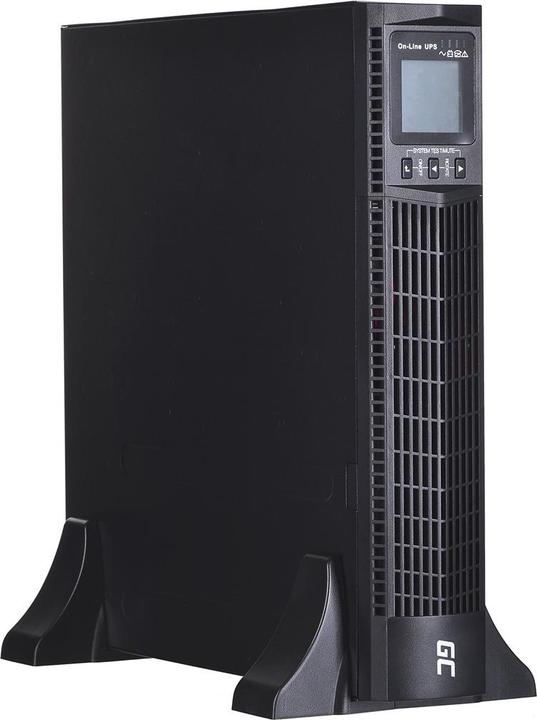 Produktbild GreenCell RTII 1000VA 900W für Serverschrank Black - Online USV (1000 VA, 900 W, Online-Doppelwandler USV)