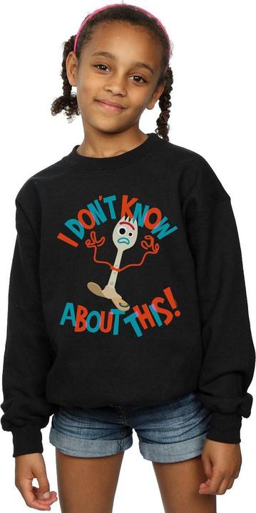 Image du produit Disney - Sweat TOY STORY FORKY DONT KNOW ABOUT THIS - Fille (152, 158)
