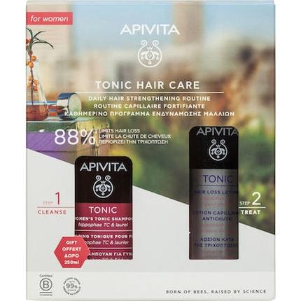 Produktbild Apivita Haarausfall Lotion für Frauen - 150 ml und Tonic Shampoo für Haarausfall - 250 ml