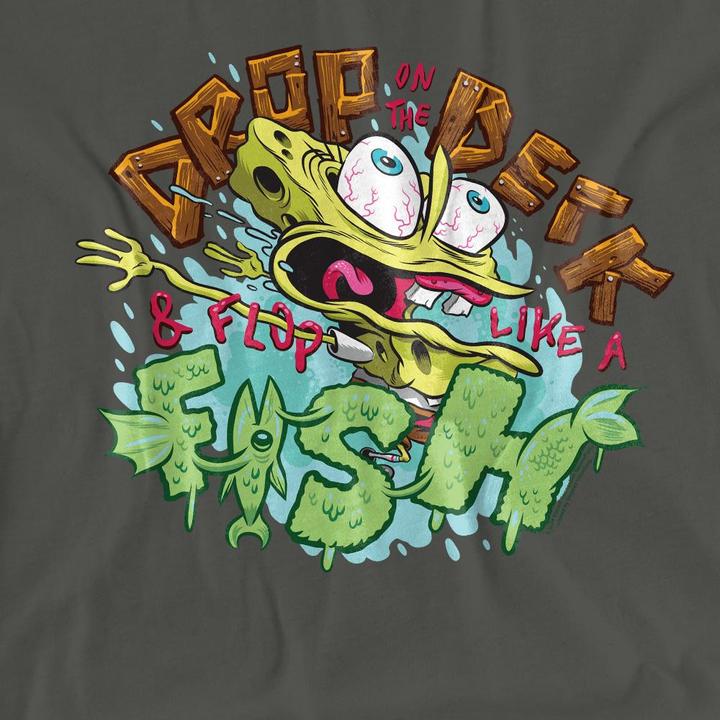 Immagine prodotto Spongebob Squarepants Drop And Flop Maglietta Adulto Unisex (M)
