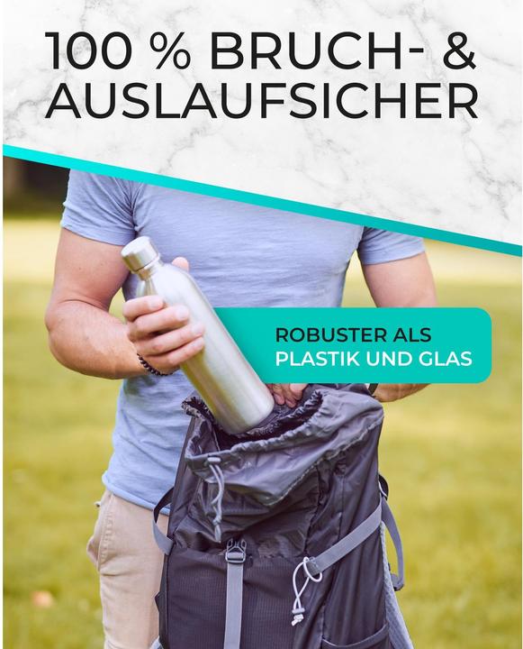 Produktbild SodaBär Mate of Steel Isolierflasche Dory für SodaStream
