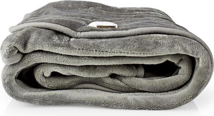 Actual product image Nedis Electric Duvet Cover 1 person 180 x 130 cm 9 heat settings washable overheatun (180 x 130 cm)