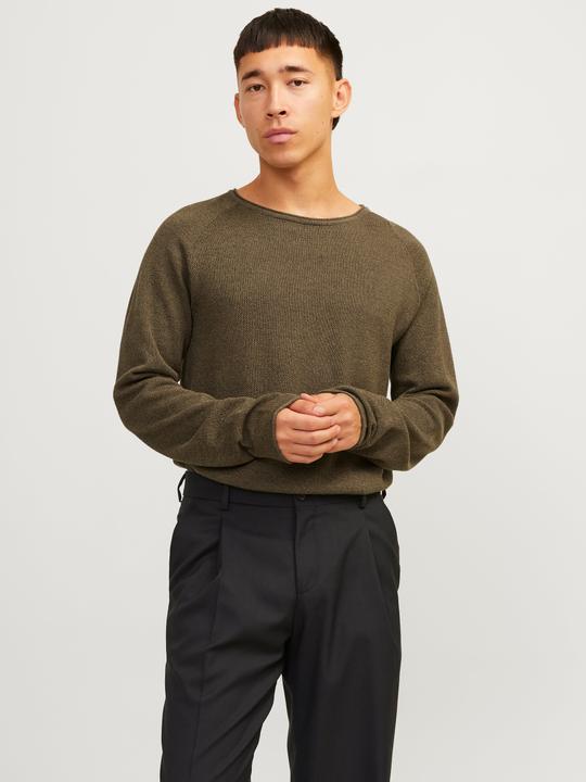 Immagine prodotto Jack & Jones Pullover a maglia liscia Pullover a maglia con collo rotondo (M)