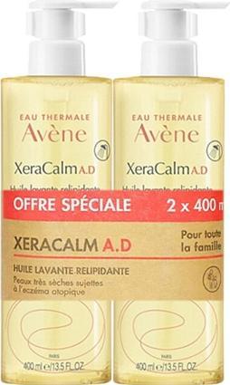 Avène Xeracalm Ad Relipidierendes Waschöl - 2 x 400 ml (800 ml)