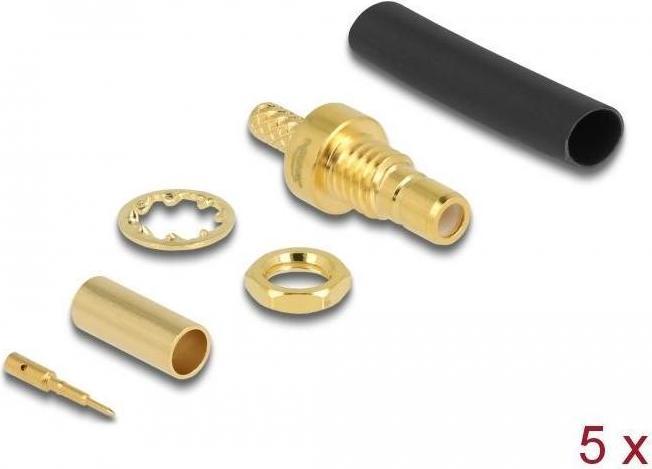 Image du produit Delock Prise SMB à sertir RG-174/RG-316 avec gaine thermorétractable correspondante (Fiches et connecteurs)