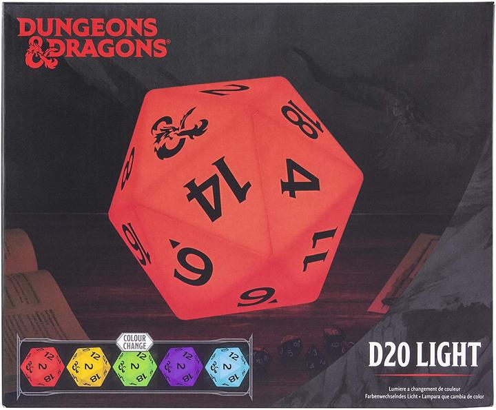 Actual product image Paladone Products Lampada Dungeons & Dragons D20 Light