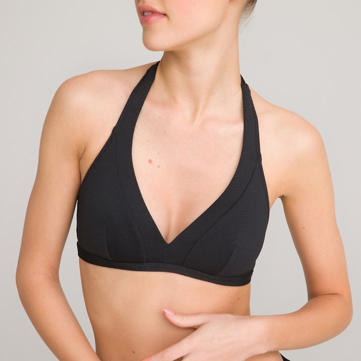 La Redoute Collections Bikini top with triangle cups