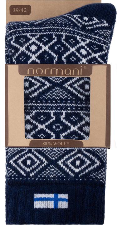 Immagine prodotto Normani 2 Calzini Canadien blu scuro (Confezione da 2, 35 - 38)