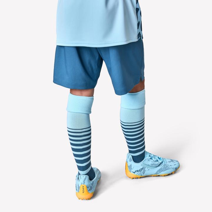 Produktbild Kipsta Mädchen Fussball Shorts - Viralto dunkelgrau (5, 6)