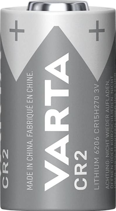 Varta LITHIUM Cylindrical CR2 OEM photo battery CR 2 Lithium 880 mAh 3 V 1 (1 pcs., CR2, 880 mAh)