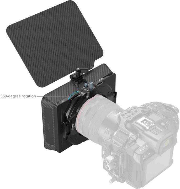 Image du produit SmallRig 4411 Matte Box avec clip ajustable et kit VND (Boîte de tapis)