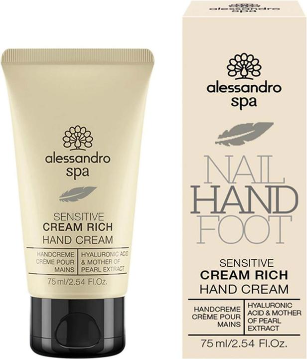 Actual product image Alessandro Spa Cream Rich Sensitive Cream (75 ml)
