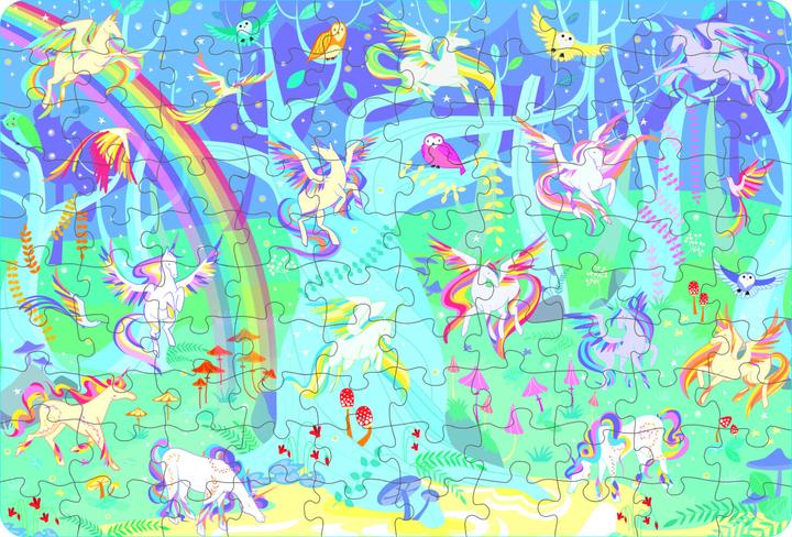 Immagine prodotto Smith:Puzzle e libri: Unicorni (100 pezzi)