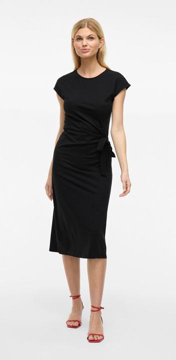 Image du produit Vila VIPOMPIA Midi Kleid mit angeschnittenen Ärmeln (S)