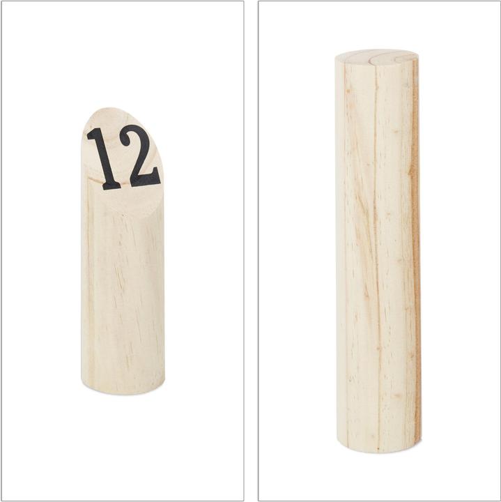 Actual product image Relaxdays Kubb Viking's Game