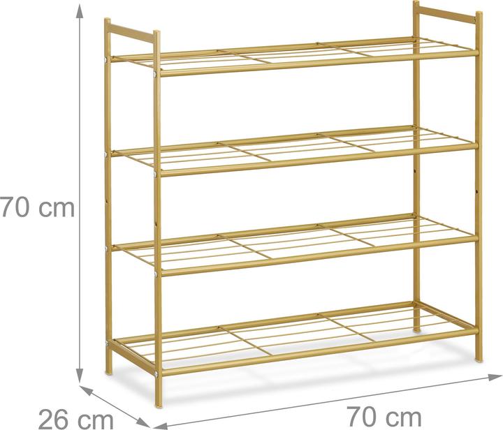 Actual product image Relaxdays Baylee (70 x 26 x 70 cm)