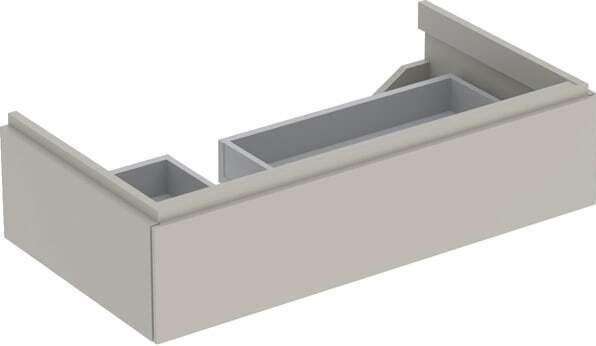 Geberit Xeno 2 Waschtischunterschrank mit Siphonausschnitt links 500.513 880x220x462mm,1 Schublade (88 x 46 x 22 cm)