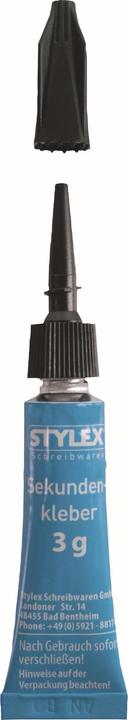 Produktbild Stylex Sekundenkleber, 2St. (3 g, 3 ml)