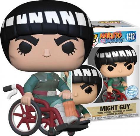 Actual product image Funko POP! Animation Naruto Shippuden Might Guy (Wheelchair)