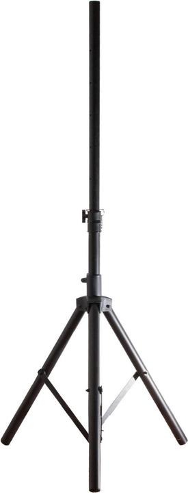 Shiverpeaks ®-BASIC-S--SAT-Stativ, für SAT Spiegel, Camping, Höhe bis ca. 150 cm, Stahl, schwarz