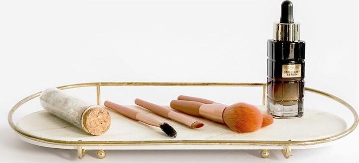 Immagine prodotto Stonea Makea Vassoio per il trucco in oro Topazio