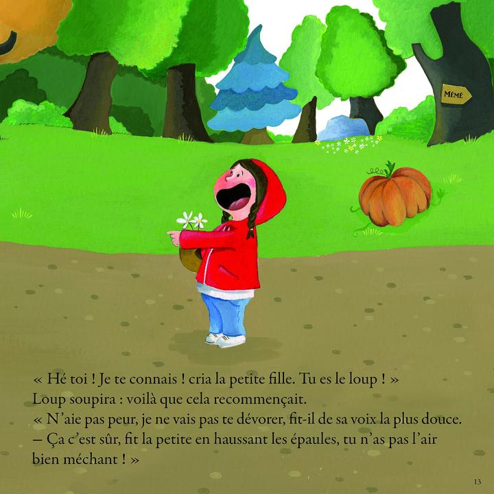 Immagine prodotto Le loup qui découvrait le pays des contes (Francese, Lallemand Orianne, Thuillier Eléonore, 2015)