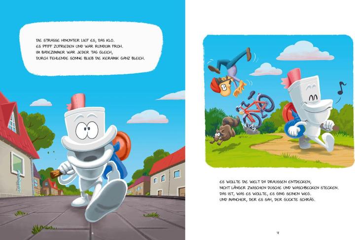 Produktbild Das Klo (Deutsch, Ralph Ruthe, Haiko Hörnig, 2022)