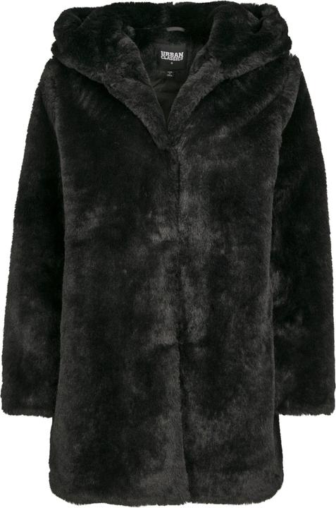 Urban Classics Ladies Hooded Teddy Coat