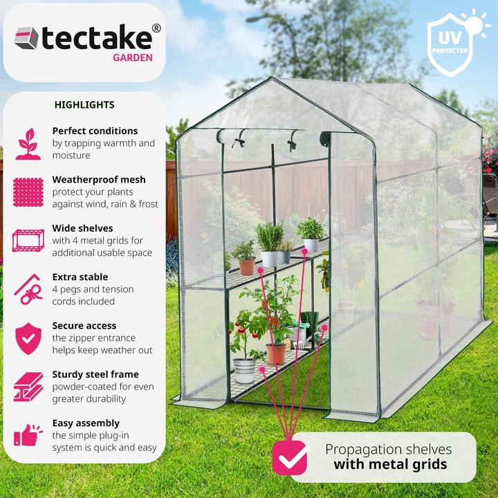 Image du produit tectake Serre de Jardinage