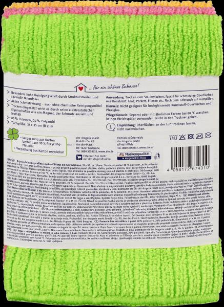 Image du produit dm Profissimo Lingettes nettoyantes en microfibres (3 pcs)