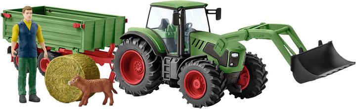 Actual product image Schleich Tractor with trailer