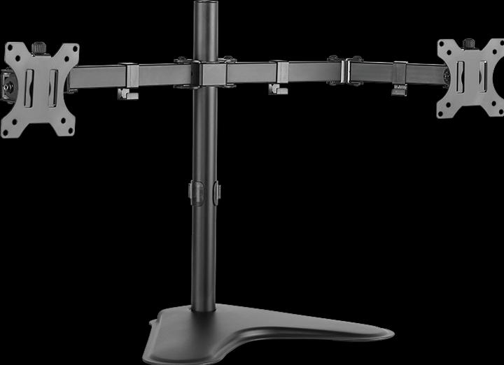 Produktbild LogiLink 2-fach Monitor-Schreibtischständer (Tisch, 32")