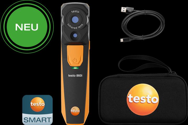 Immagine prodotto Testo 860i Set Wärmebildkamera -20 bis 350 °C 9 Hz