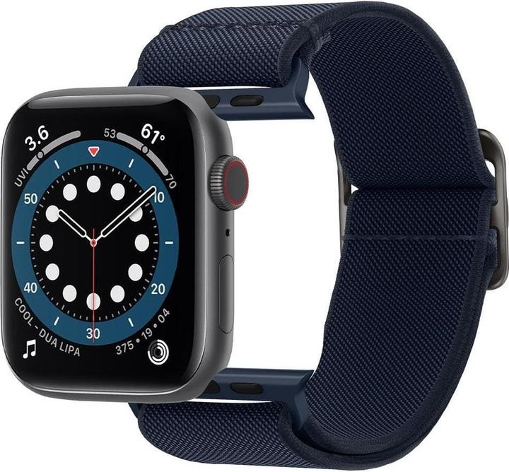Produktbild Spigen Fit Lite Band für Apple Watch Series 42, 44, 45, 49 mm - navy (42 mm, 44 mm, 45 mm, 49 mm, Apple Watch Series 2, Apple Watch Series 3, Apple Watch Series 4, Apple Watch Series 5, Apple Watch Series 6, Apple Watch Series 7, Apple Watch SE, Apple Watch Ultra, Apple Watch Ultra 2)