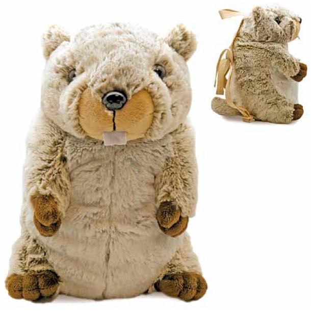 Image du produit TopSpirit Sac à dos peluche marmotte 33c (33 cm)