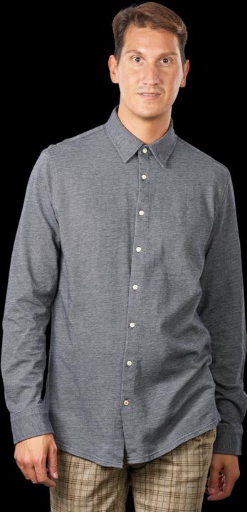 Actual product image Cinque Long Sleeve Cispace L Shirt Two Tone Navy (XXL)