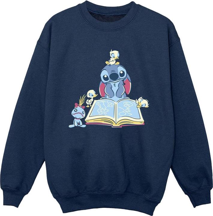 Immagine prodotto Disney Lilo & Stitch Reading A Book Felpa Ragazzi (104)
