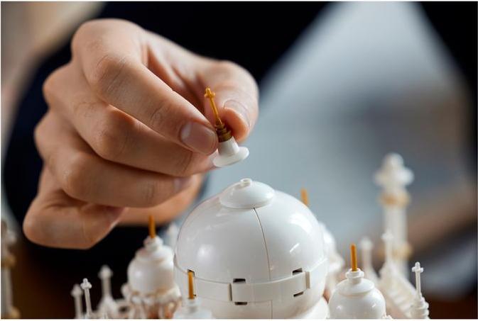 Actual product image LEGO Taj Mahal (21056, LEGO Architecture, LEGO Rare Sets)
