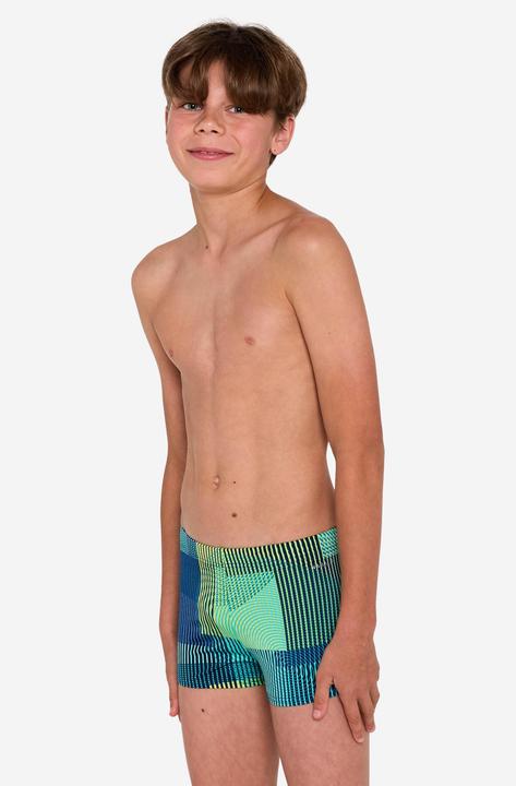 Produktbild Nabaiji Badehose Boxer Jungen - 500 Fitib blau/grün (8, 9, 10)