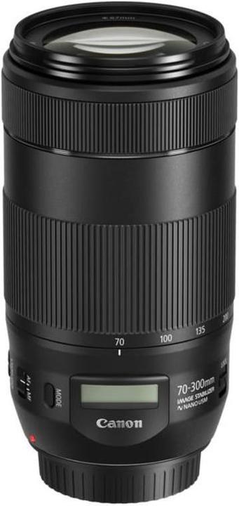 Canon EF 70-300mm F/4-5.6 IS II USM (Canon EF, Plein format, APS-C / DX)