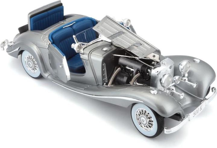 Image du produit Maisto Mercedes Benz 500K Specialroadster 1936 gris