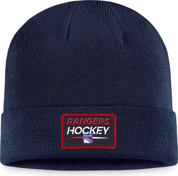 Actual product image IH Authentic Pro Prime Cuffed Beanie New York Rangers