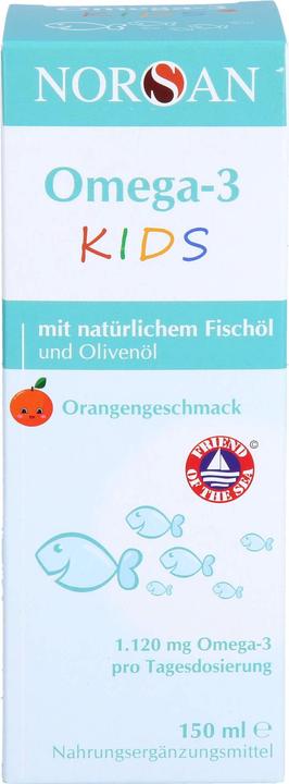 Image du produit Norsan Omega-3 KIDS Fischöl liq (1 pièce(s), Huile, 261 g)