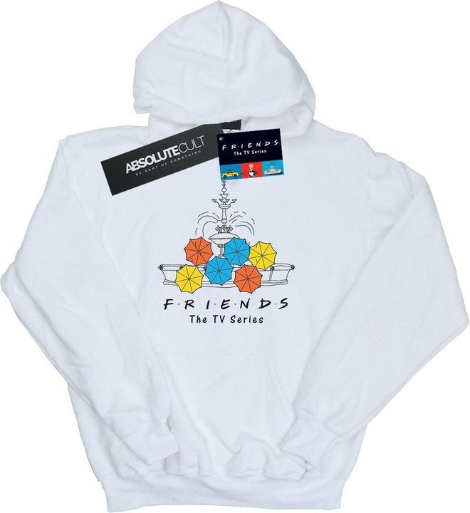 Friends Fountain And Umbrellas Kapuzenpullover