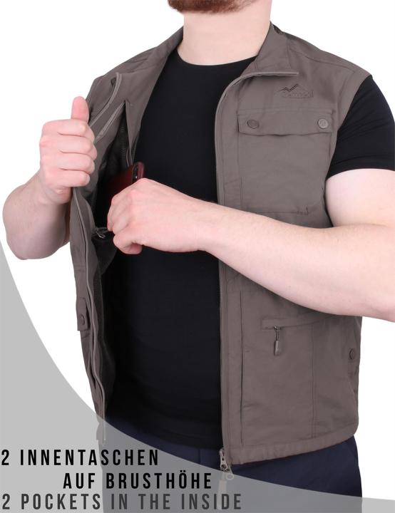 Image du produit Normani Gilet d'extérieur pour homme Kudu - 1485 (9XL)