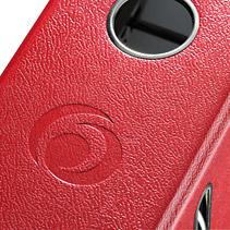 Actual product image Herlitz PP double file maX.file, spine width: 70 mm, red double DIN A5 cross file, PP plastic cover (A4, 70 mm, 1 Piece)