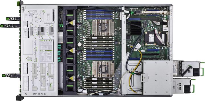 Produktbild Fujitsu RX2540M5 XEON SILVER 4215-8C 8SFF (Intel Xeon Silver 4215, 16 GB, Rack Server)